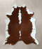 Hereford XX-Large Brazilian Cowhide Rug 7'7