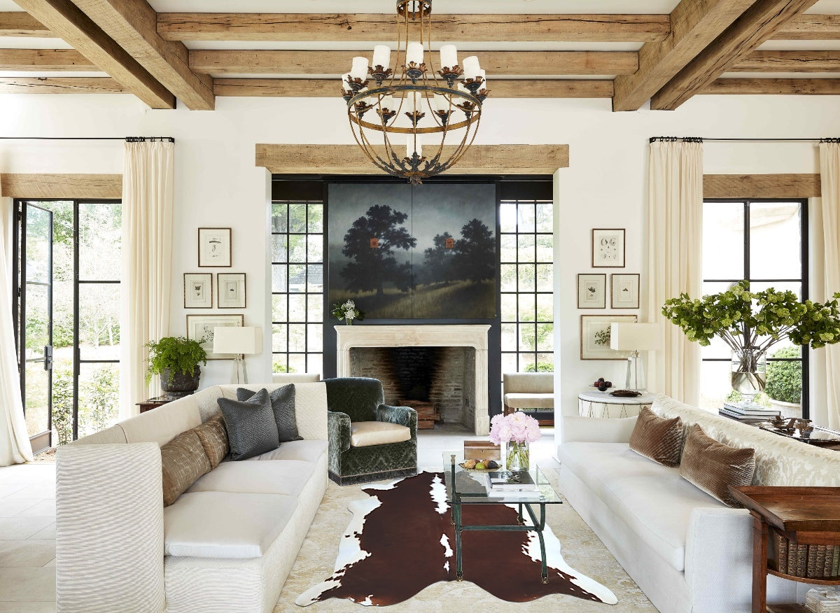 Hereford Cowhide Rug #A45873