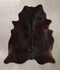 Chocolate X-Large Brazilian Cowhide Rug 6'11
