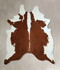 Hereford XX-Large Brazilian Cowhide Rug 8'0
