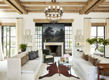 Hereford XX-Large Brazilian Cowhide Rug 8'0"H x 7'1"W #A45881 by Hudson Hides
