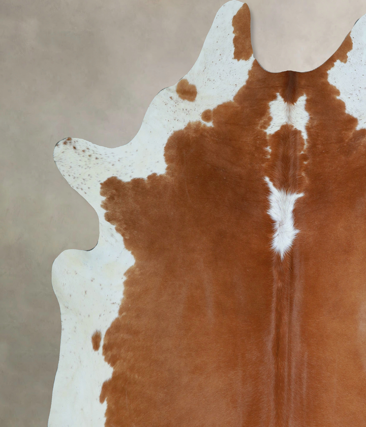 Hereford XX-Large Brazilian Cowhide Rug 8'4"H x 7'8"W #A45883 by Hudson Hides