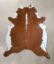 Hereford XX-Large Brazilian Cowhide Rug 8'3"H x 6'10"W #A45885 by Hudson Hides