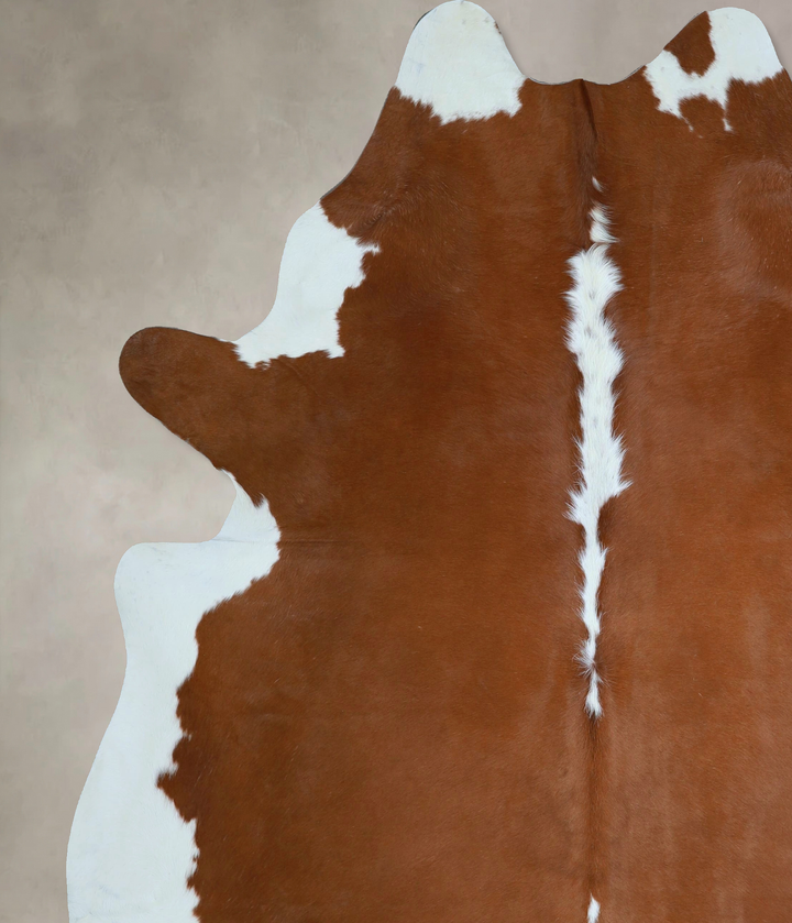Hereford XX-Large Brazilian Cowhide Rug 8'3"H x 6'10"W #A45885 by Hudson Hides