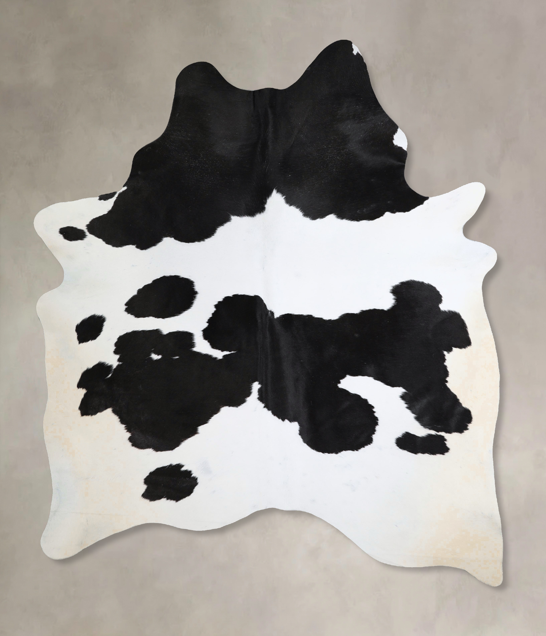 Black and White Cowhide Rug #A45887