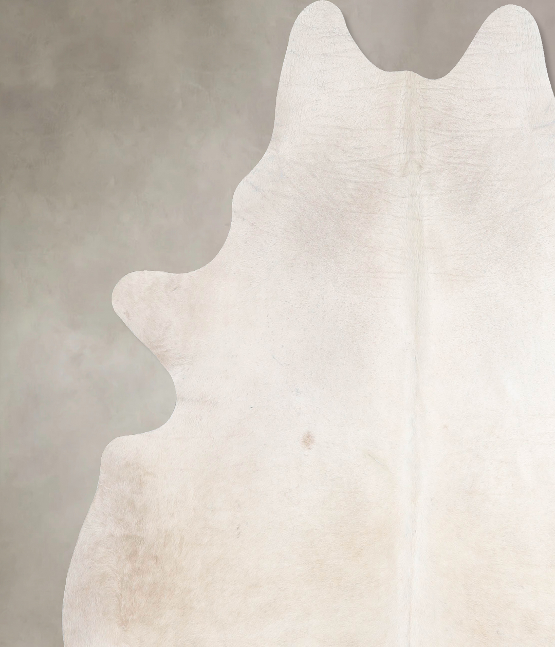 Champagne XX-Large Brazilian Cowhide Rug 7'3"H x 6'10"W #A45970 by Hud