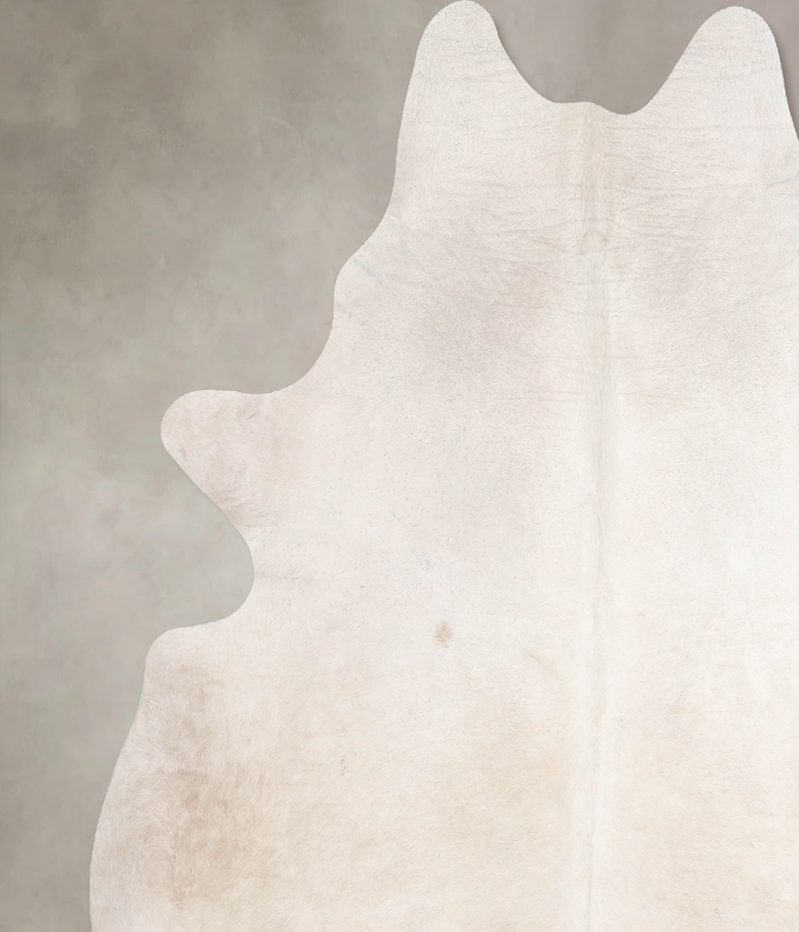 Champagne XX-Large Brazilian Cowhide Rug 7'3"H x 6'10"W #A45970 by Hudson Hides