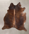 Chocolate Large Brazilian Cowhide Rug 6'2