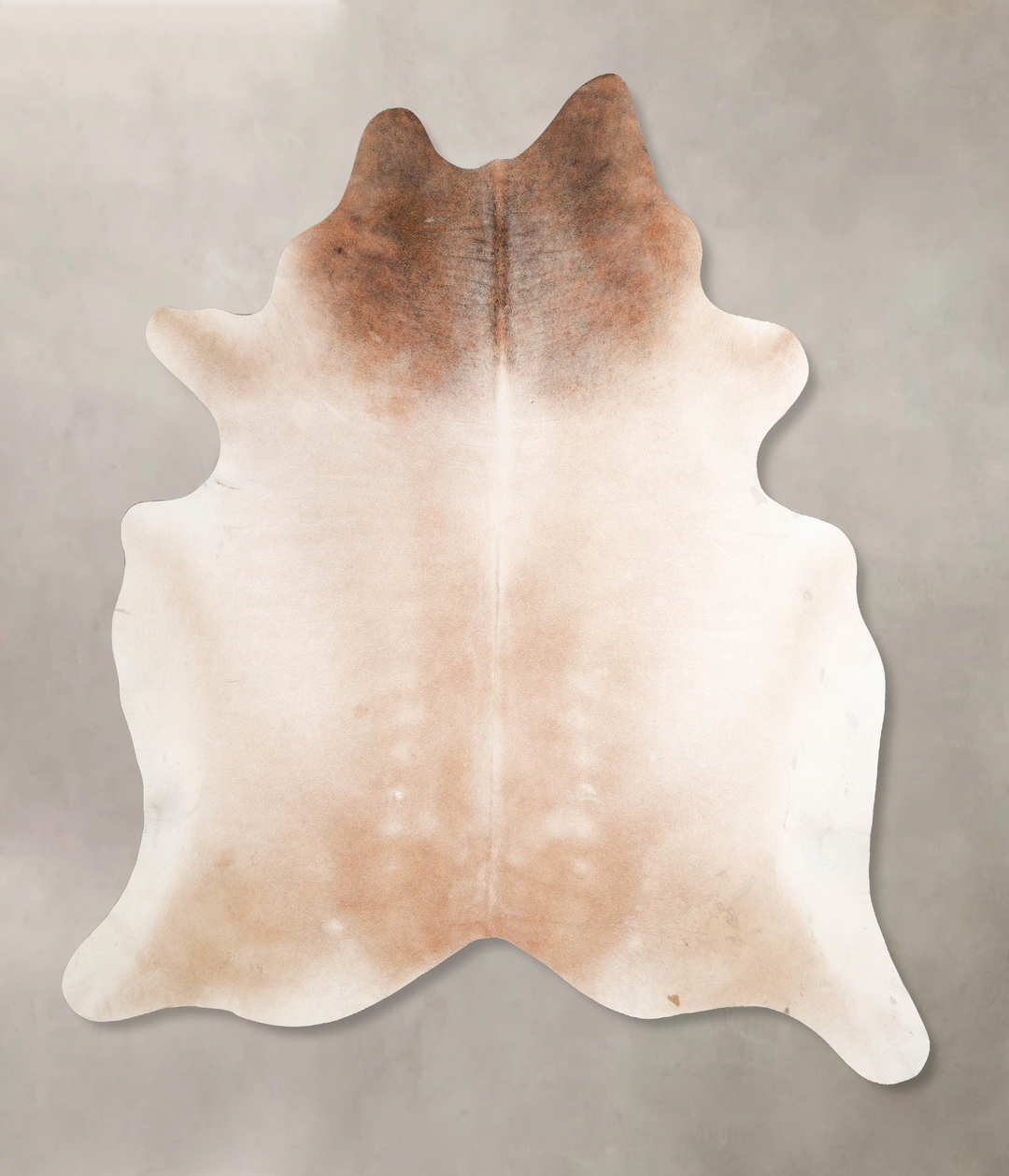 Light Caramel X-Large Brazilian Cowhide Rug 7'4"H x 6'3"W #A46034 by H
