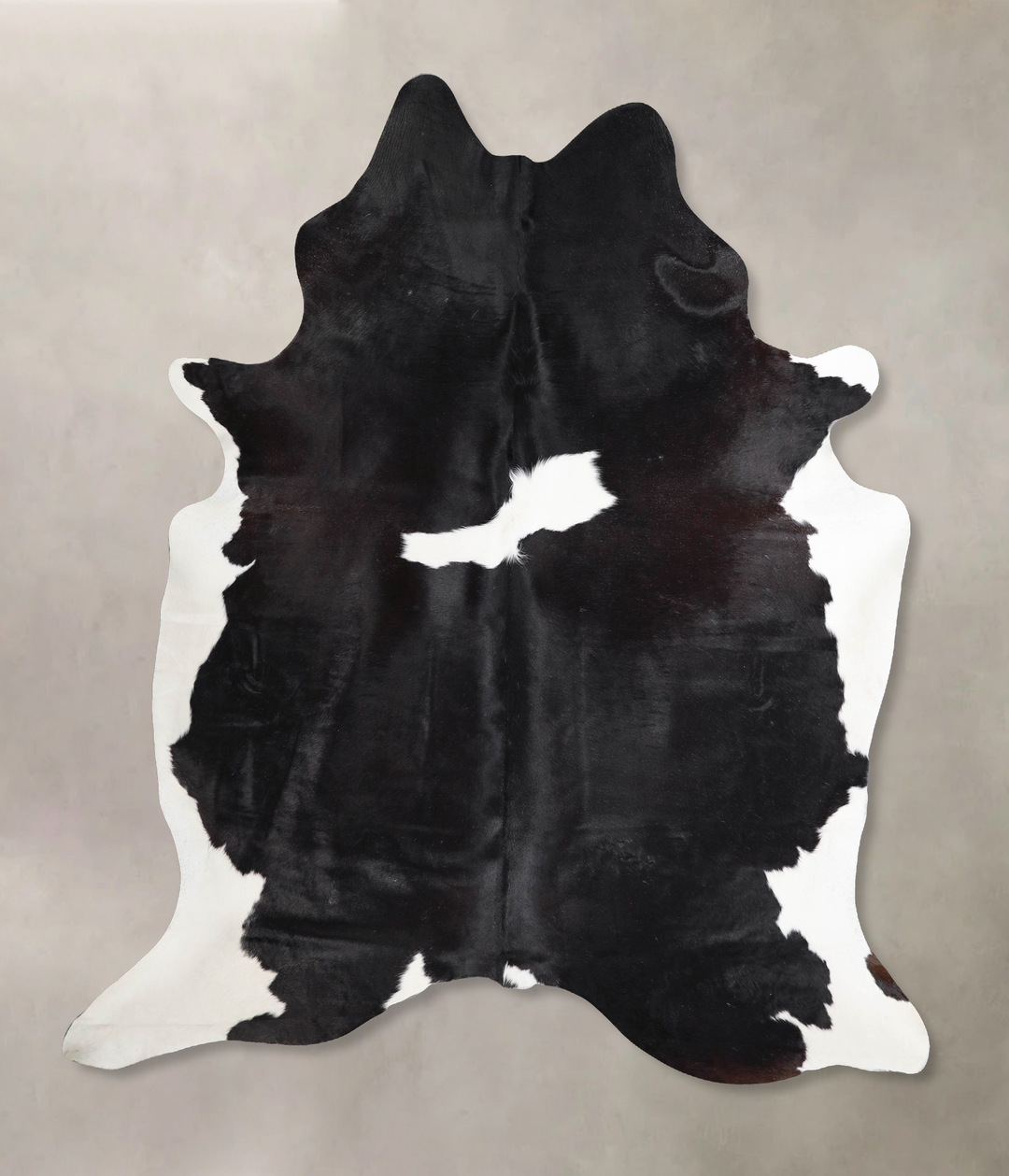 Black and White XX-Large Brazilian Cowhide Rug 7'6"H x 6'10"W #A46092 