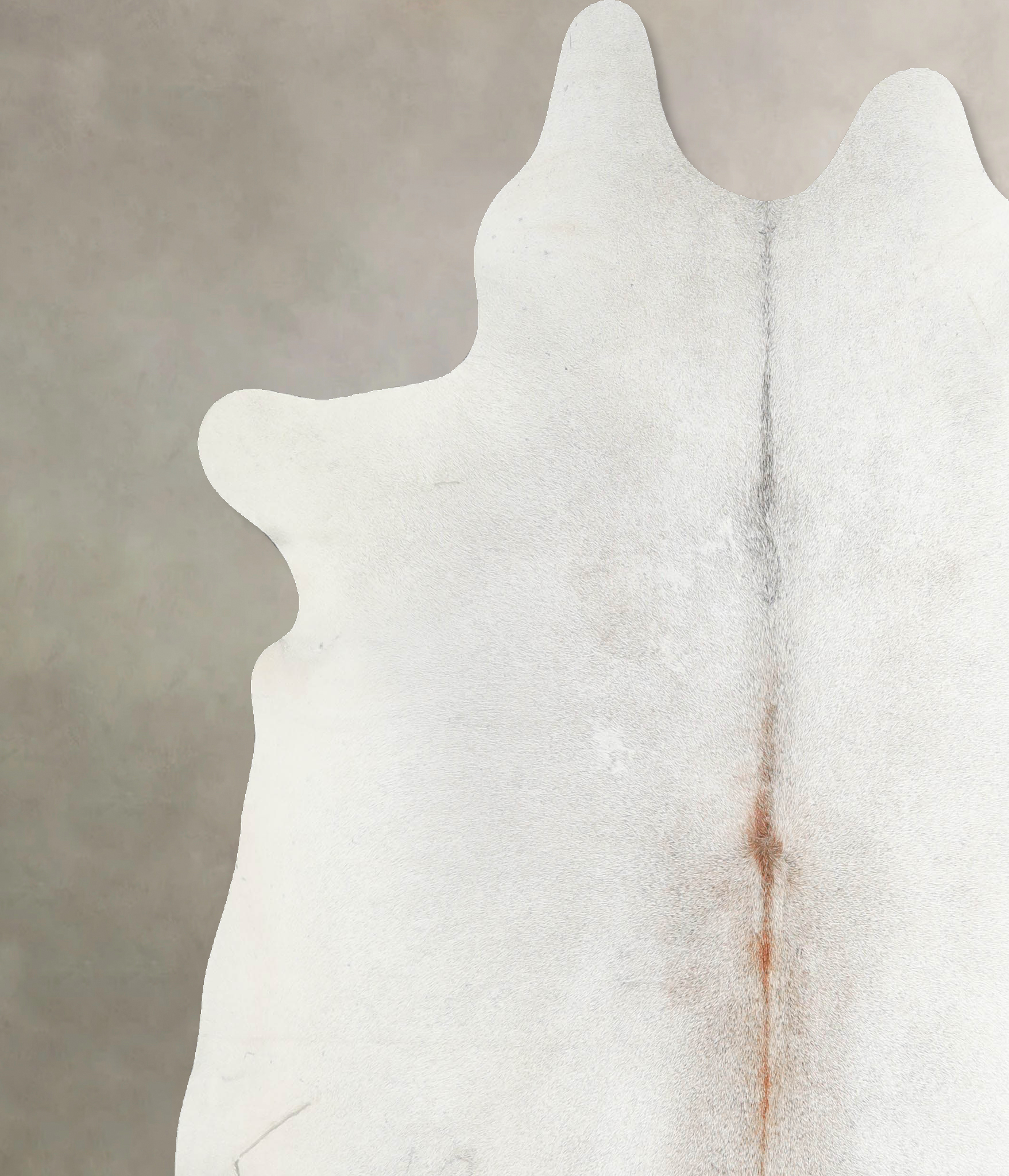 Grey with Beige Cowhide Rug #A46178