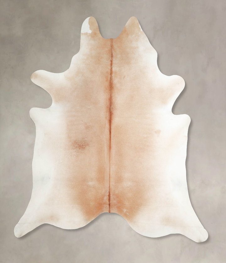 Light Caramel XX-Large Brazilian Cowhide Rug 8'4"H x 7'1"W #A46197 by Hudson Hides