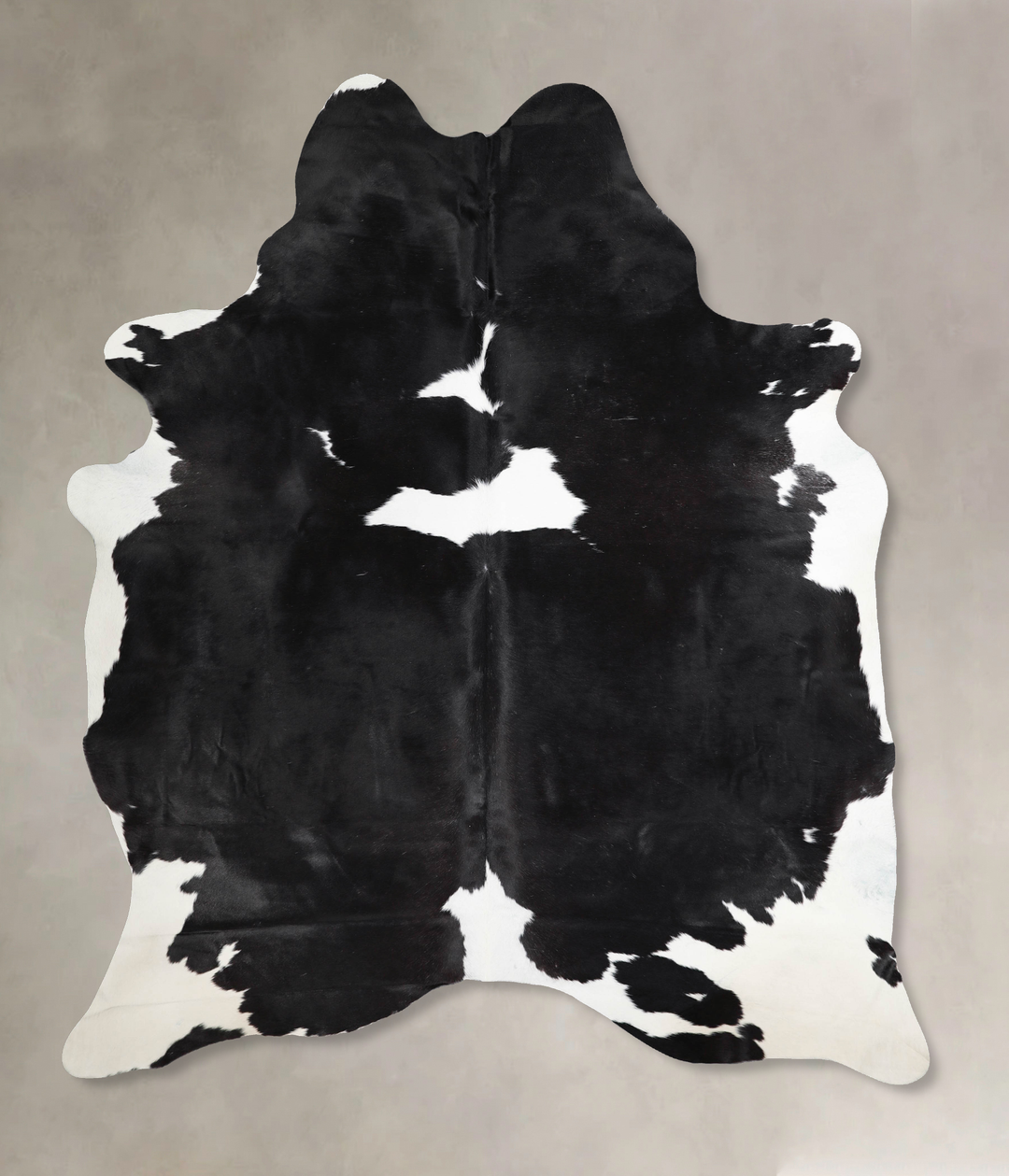 Black and White XX-Large Brazilian Cowhide Rug 8'0"H x 6'5"W #A46200 b