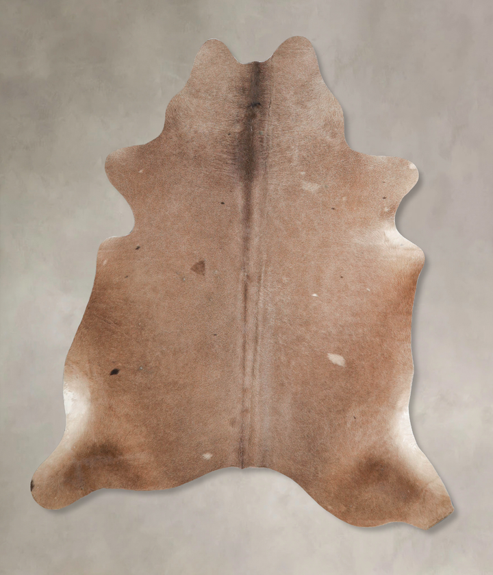 Taupe Large Brazilian Cowhide Rug 6'5"H x 5'10"W #A46233 by Hudson Hides