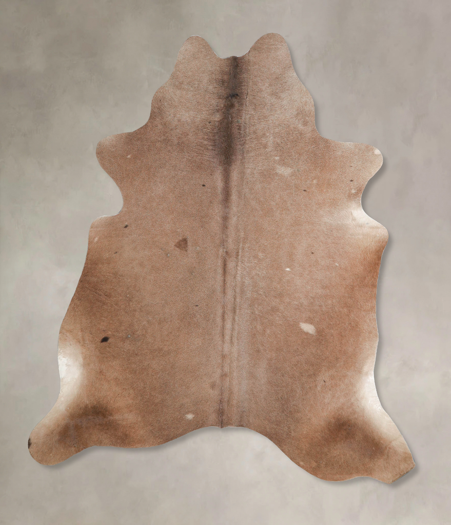 Taupe Large Brazilian Cowhide Rug 6'5"H x 5'10"W #A46233 by Hudson Hides