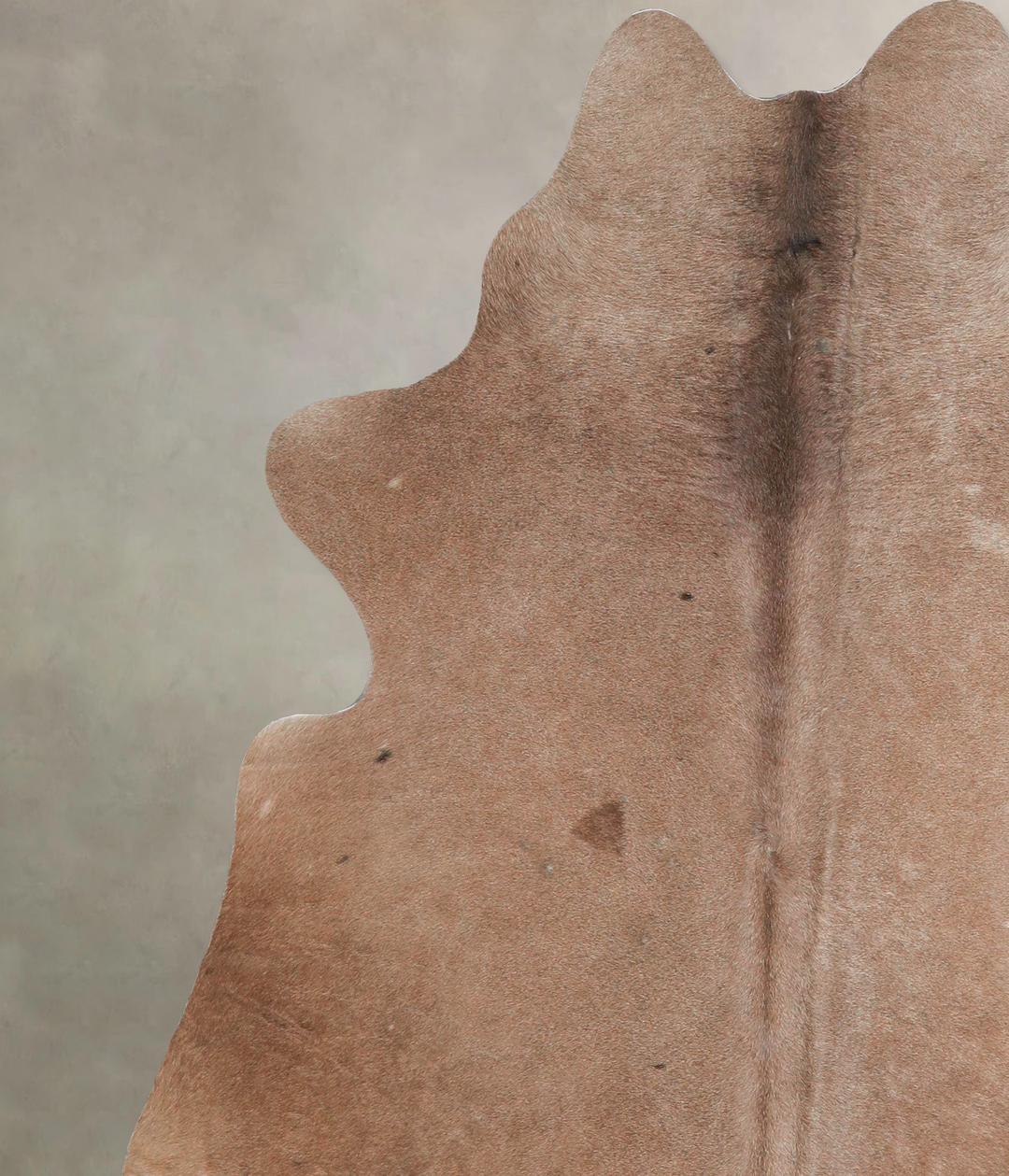 Taupe Large Brazilian Cowhide Rug 6'5"H x 5'10"W #A46233 by Hudson Hid