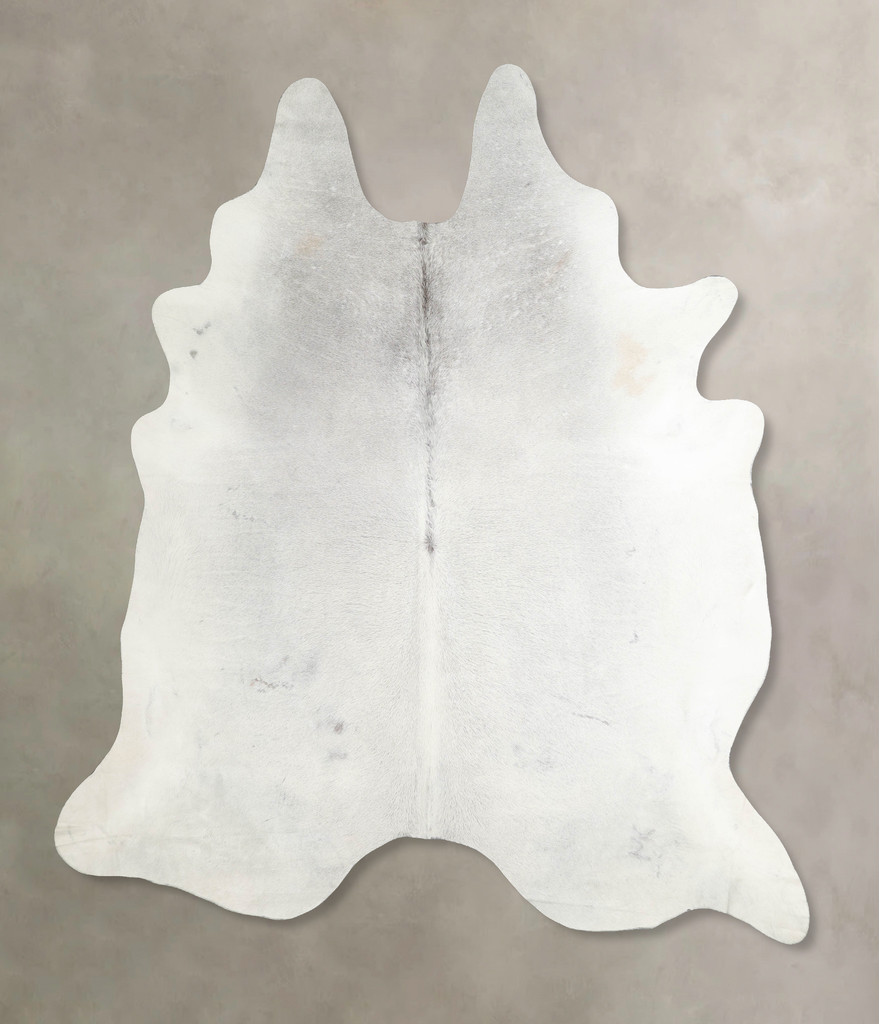 Medium Grey XX-Large Brazilian Cowhide Rug 8'5"H x 7'6"W #A46239 by Hudson Hides