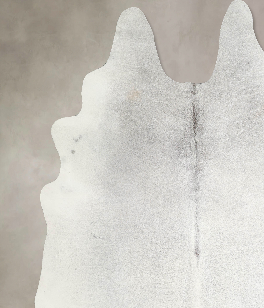 Medium Grey XX-Large Brazilian Cowhide Rug 8'5"H x 7'6"W #A46239 by Hu