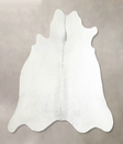 Light Grey X-Large Brazilian Cowhide Rug 6'3"H x 7'0"W #A46263 by Hudson Hides