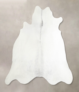Light Grey X-Large Brazilian Cowhide Rug 6'3"H x 7'0"W #A46263 by Hudson Hides