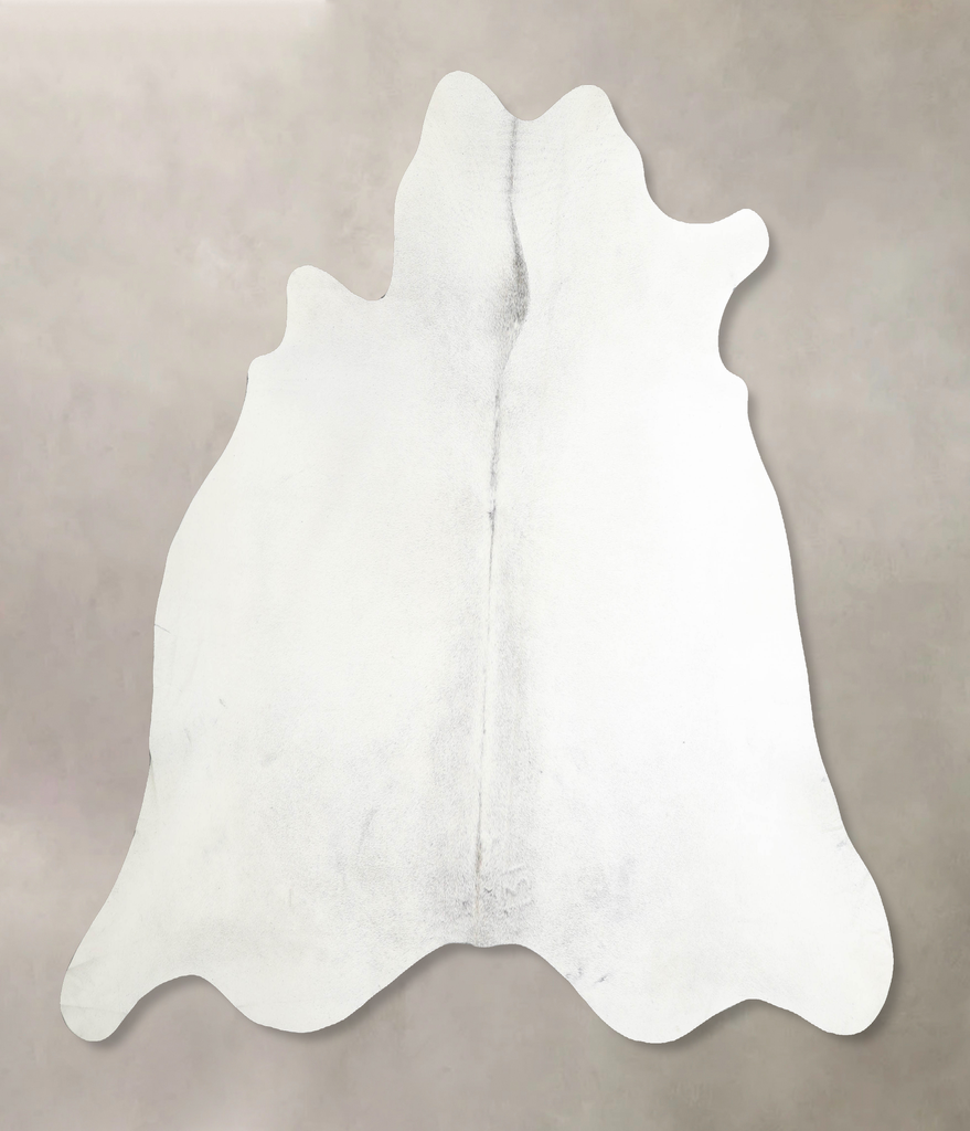 Light Grey X-Large Brazilian Cowhide Rug 6'3"H x 7'0"W #A46263 by Hudson Hides