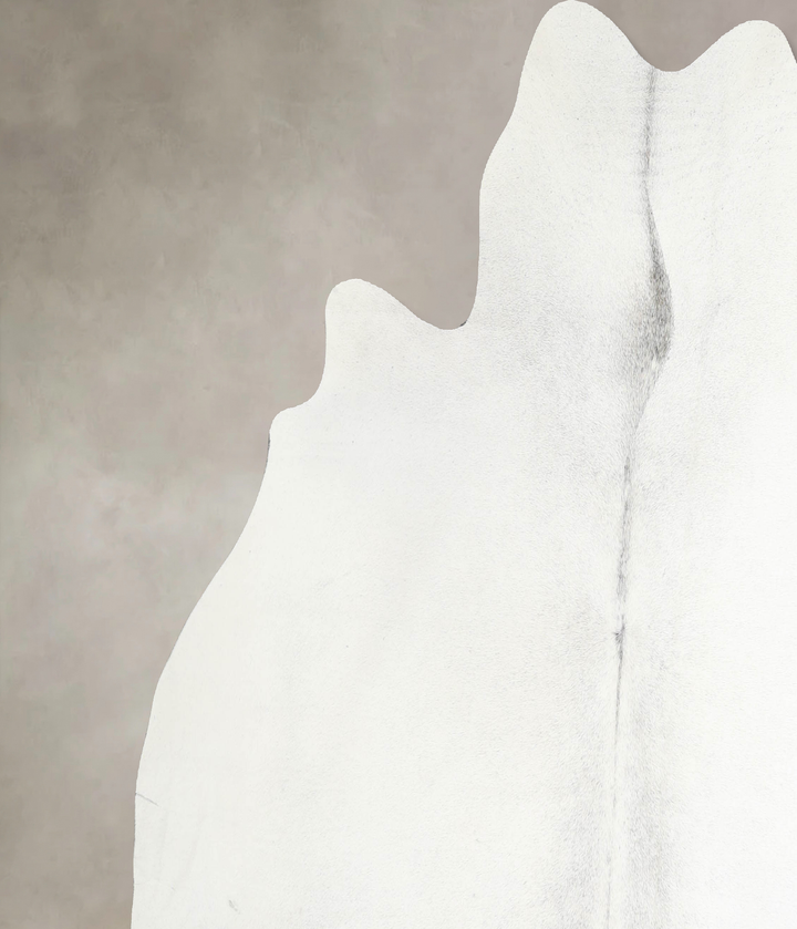 Light Grey X-Large Brazilian Cowhide Rug 6'3"H x 7'0"W #A46263 by Hudson Hides