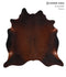 Warm Caramel X-Large Brazilian Cowhide Rug 6'4