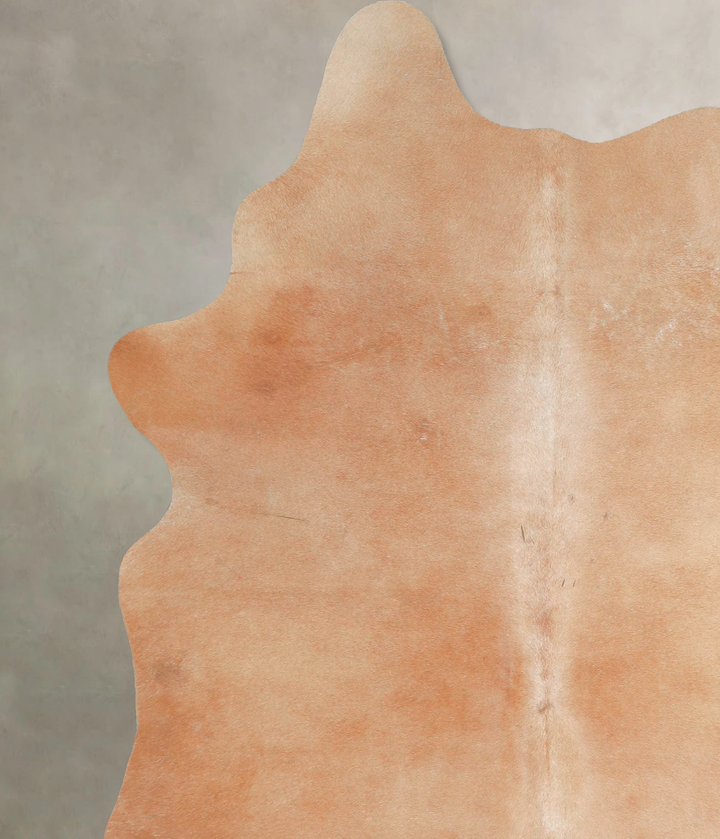Beige Large Brazilian Cowhide Rug 7'0"H x 5'1"W #A46272 by Hudson Hides
