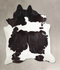 Chocolate and White XX-Large Brazilian Cowhide Rug 7'9