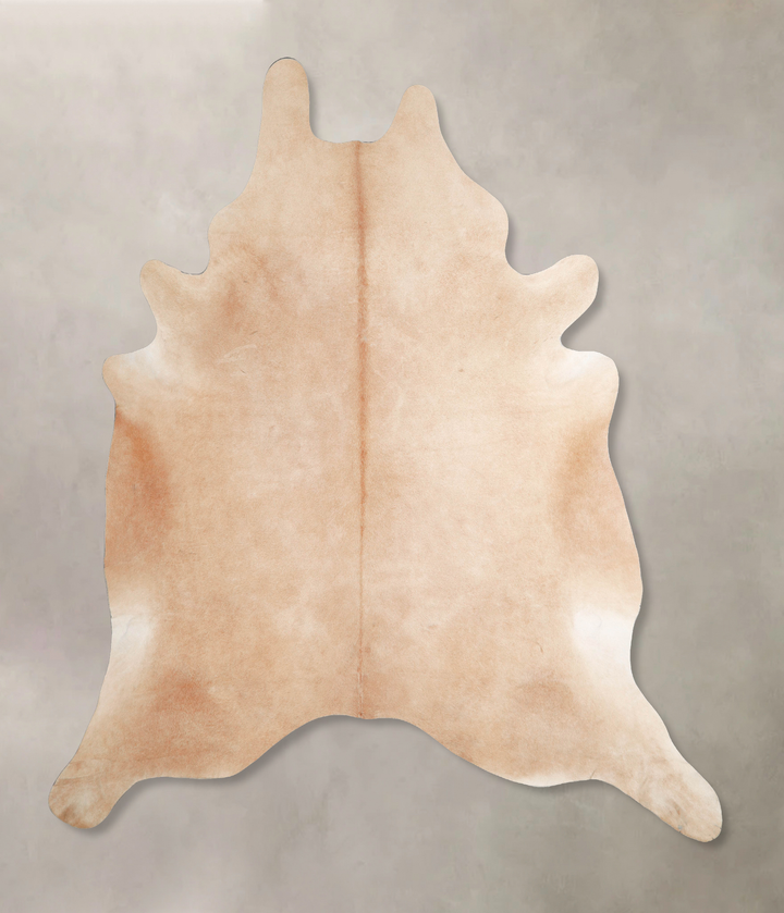 Beige XX-Large Brazilian Cowhide Rug 8'3"H x 7'6"W #A46426 by Hudson Hides