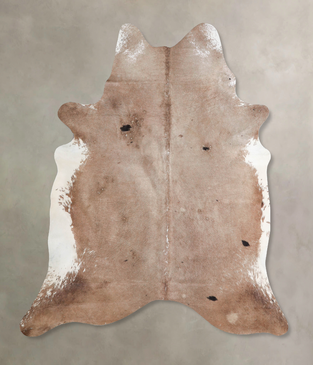 Taupe Large Brazilian Cowhide Rug 6'1"H x 5'6"W #A46537 by Hudson Hide