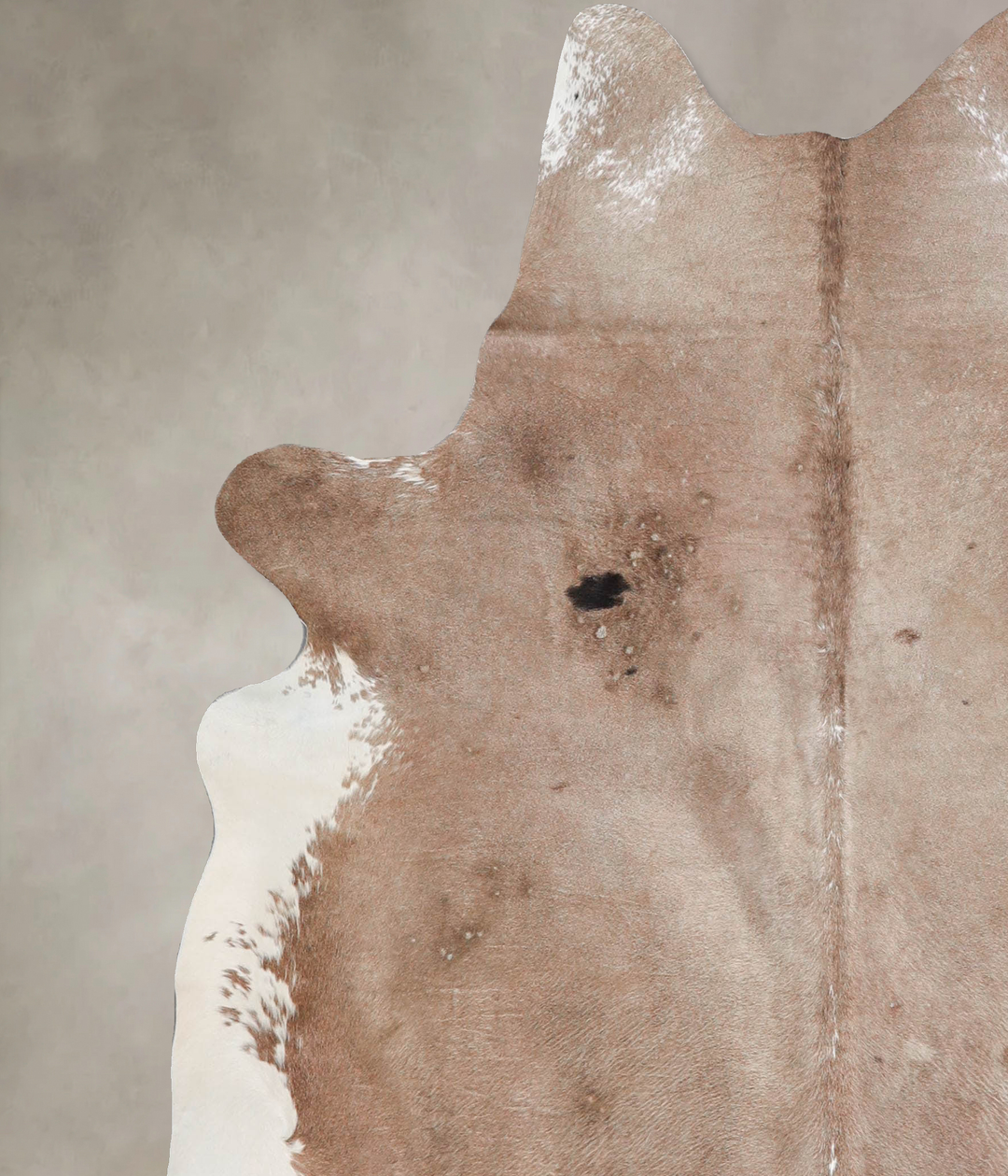 Taupe Large Brazilian Cowhide Rug 6'1"H x 5'6"W #A46537 by Hudson Hide