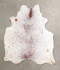 Salt and Pepper Brown Large Brazilian Cowhide Rug 6'8