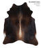 Chocolate X-Large Brazilian Cowhide Rug 7'0