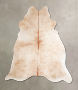 Light Caramel X-Large Brazilian Cowhide Rug 7'6"H x 6'4"W #A46567 by Hudson Hides