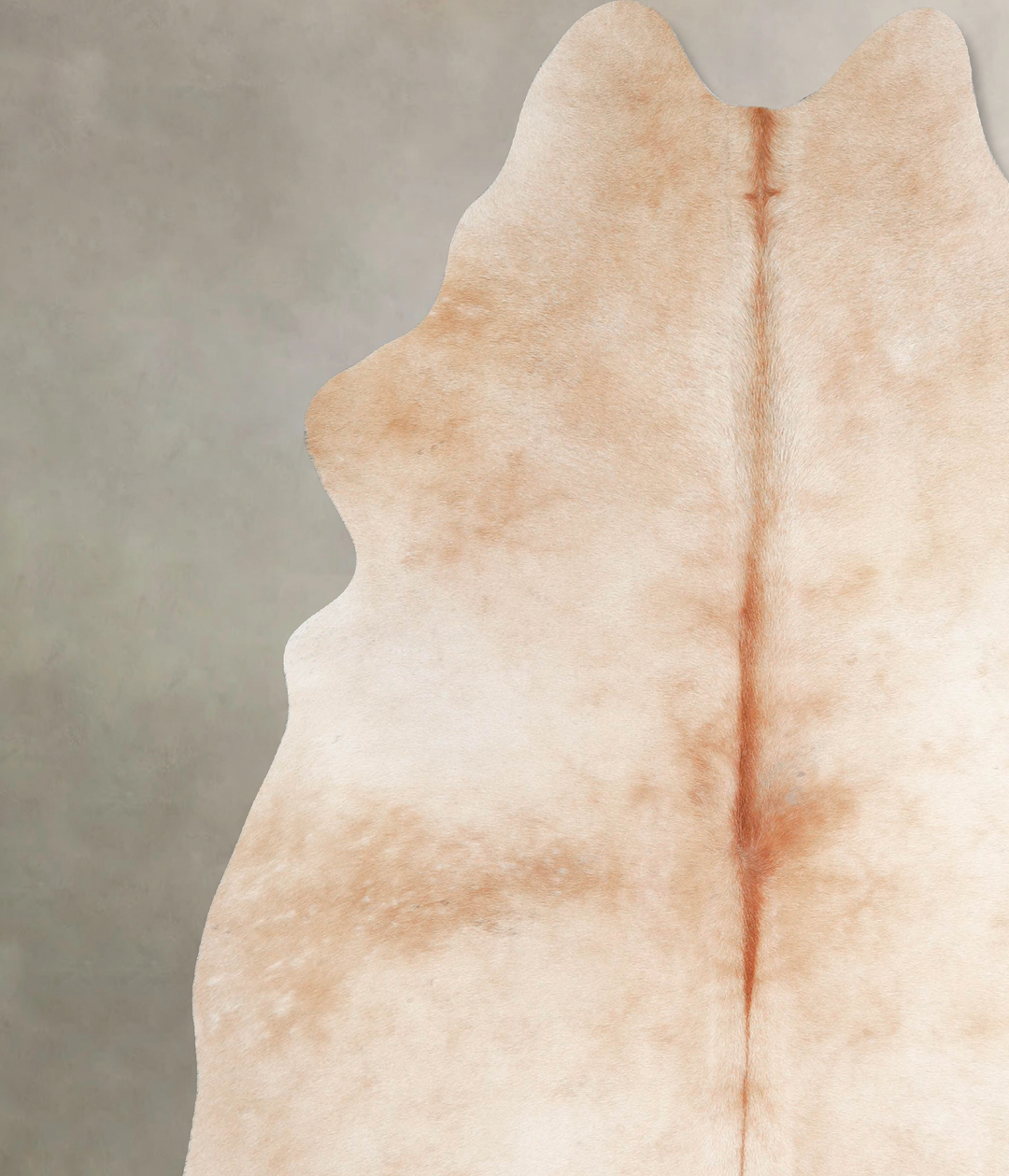 Light Caramel X-Large Brazilian Cowhide Rug 7'6"H x 6'4"W #A46567 by H