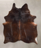 Chocolate Large Brazilian Cowhide Rug 6'10