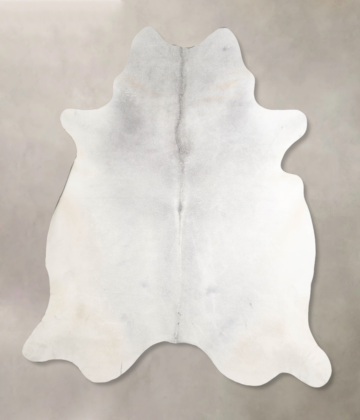 Light Grey XX-Large Brazilian Cowhide Rug 8'0"H x 7'3"W #A46595 by Hudson Hides