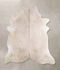 Champagne XX-Large Brazilian Cowhide Rug 7'7