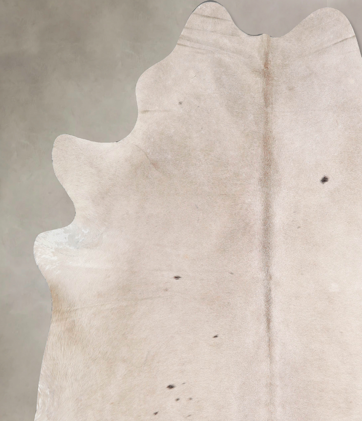 Champagne XX-Large Brazilian Cowhide Rug 7'7"H x 6'9"W #A46603 by Hudson Hides