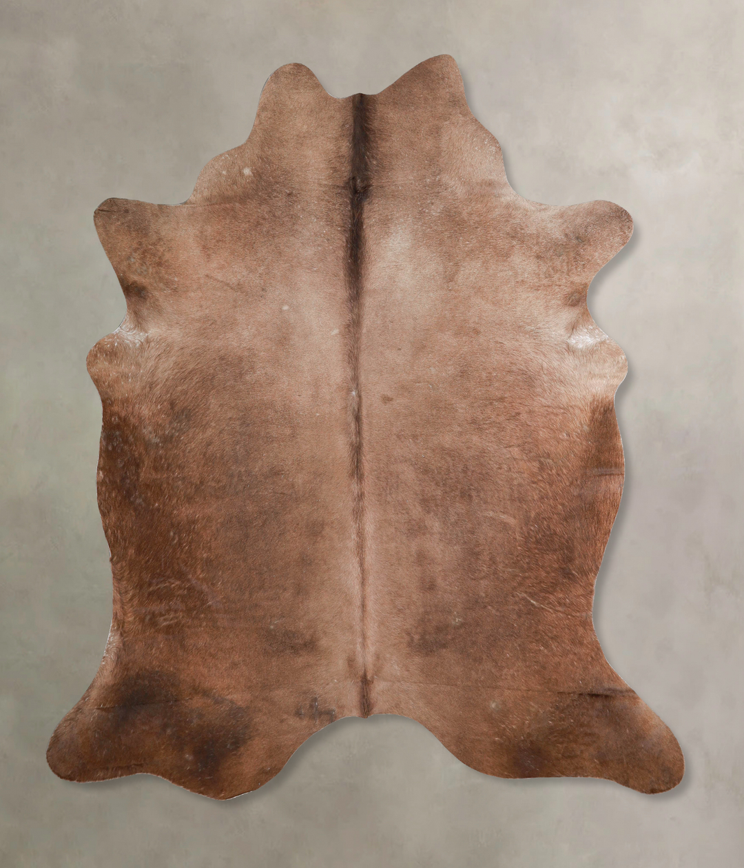 Taupe X-Large Brazilian Cowhide Rug 6'11"H x 6'0"W #A46623 by Hudson H