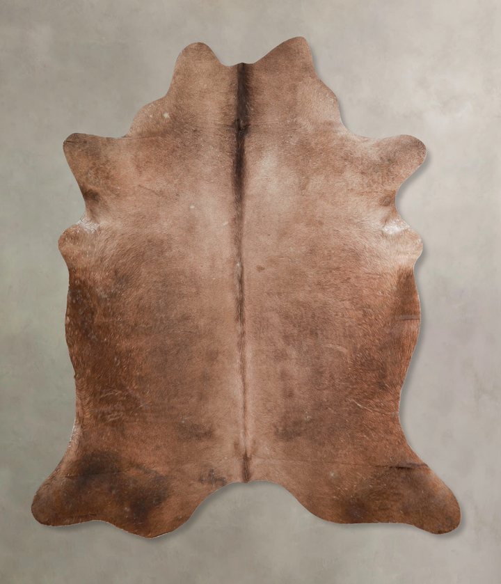 Taupe X-Large Brazilian Cowhide Rug 6'11"H x 6'0"W #A46623 by Hudson Hides