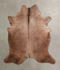Taupe X-Large Brazilian Cowhide Rug 6'11