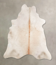 Champagne X-Large Brazilian Cowhide Rug 6'11"H x 6'2"W #A46625 by Hudson Hides