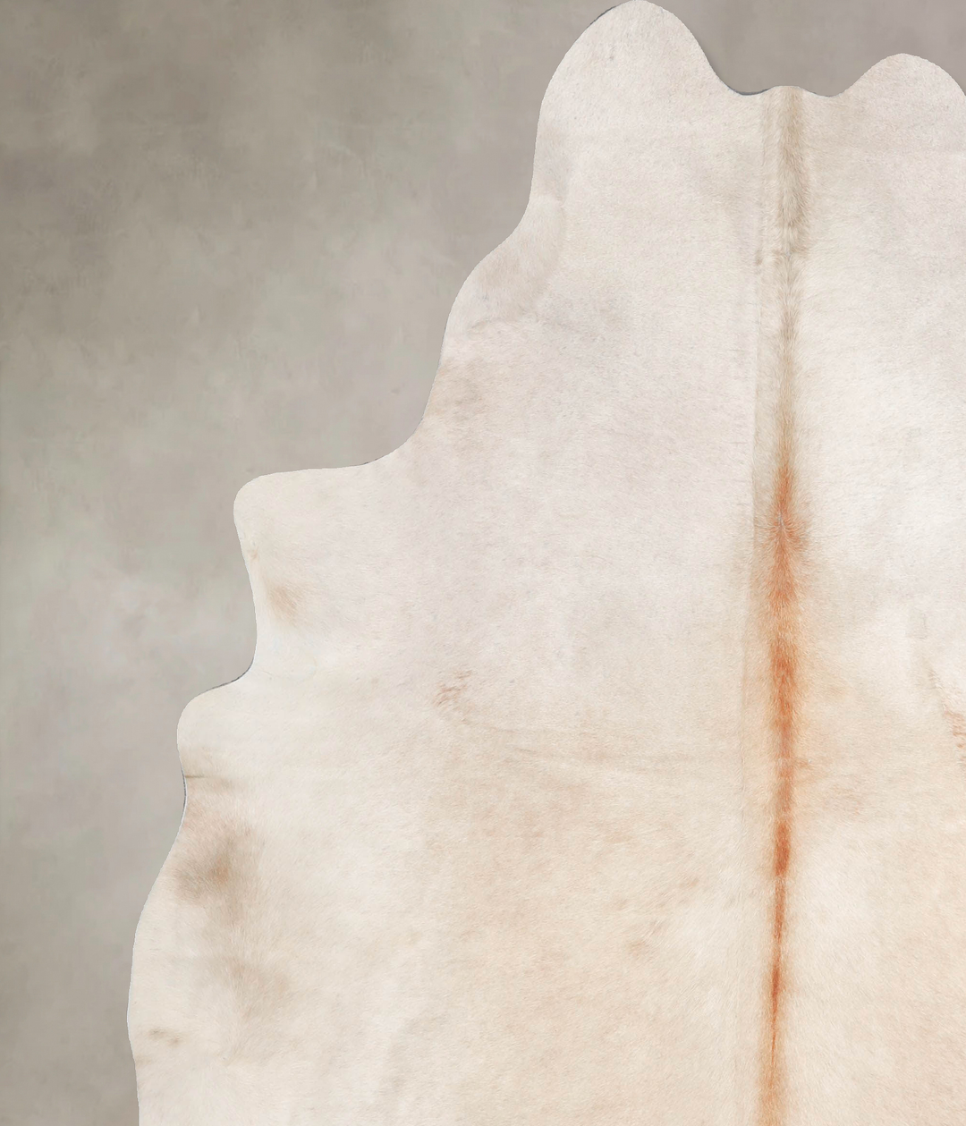 Champagne X-Large Brazilian Cowhide Rug 6'11"H x 6'2"W #A46625 by Huds