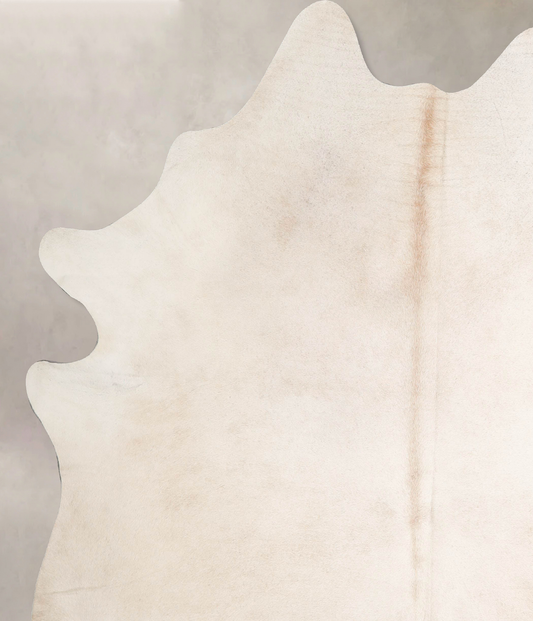 Ivory with Beige Cowhide Rug #A46652