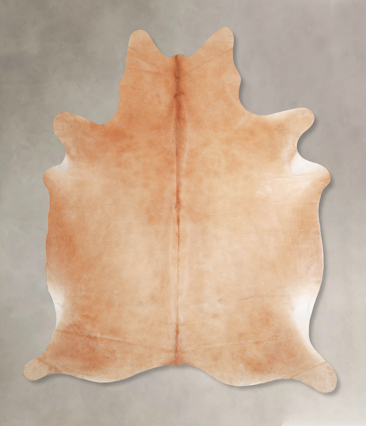 Beige XX-Large Brazilian Cowhide Rug 7'11"H x 6'5"W #A46653 by Hudson Hides