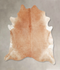Beige XX-Large Brazilian Cowhide Rug 7'11