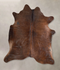 Chocolate X-Large Brazilian Cowhide Rug 6'4