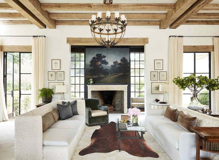 Chocolate X-Large Brazilian Cowhide Rug 6'4"H x 6'6"W #A46672 by Hudson Hides